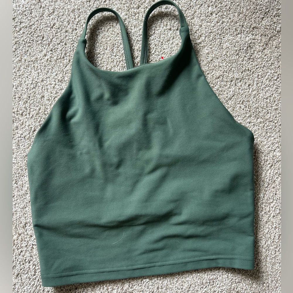 Old Navy Active Powersoft Top in Forest Green